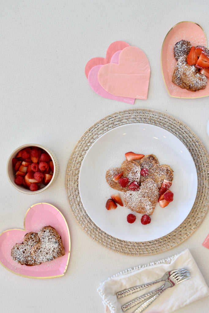 Valentines French Toast ~ Recipe by Larisa Braun @LARISAFBRAUN