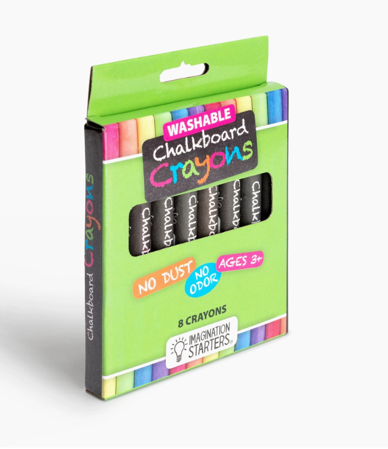 Chalkboard Minimat Travel Set with Chalk Crayons – Magic Box Toys NOLA