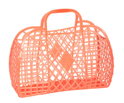 Sun Jellies Retro Basket, trick or treat bag, trick or treat basket, trick or treating, Halloween gifts